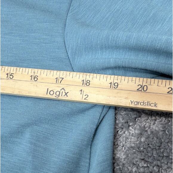 Altar'd State Womens Sweatshirt Lagenlook Boho Feminine Minimalist Blue M - Picture 3 of 6